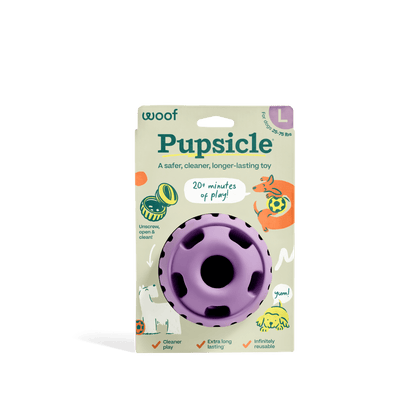 Woof pupsicle L purple
