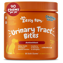 Zesty paws urinary tract bites 90 soft chews chicken flavor