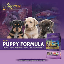Zignature puppy multi protein formula dry dog food 4lb kibble
